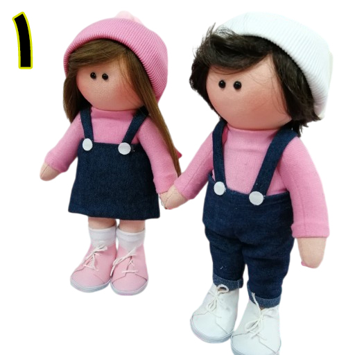 عروسک روسی دختر و پسر 1 (2)